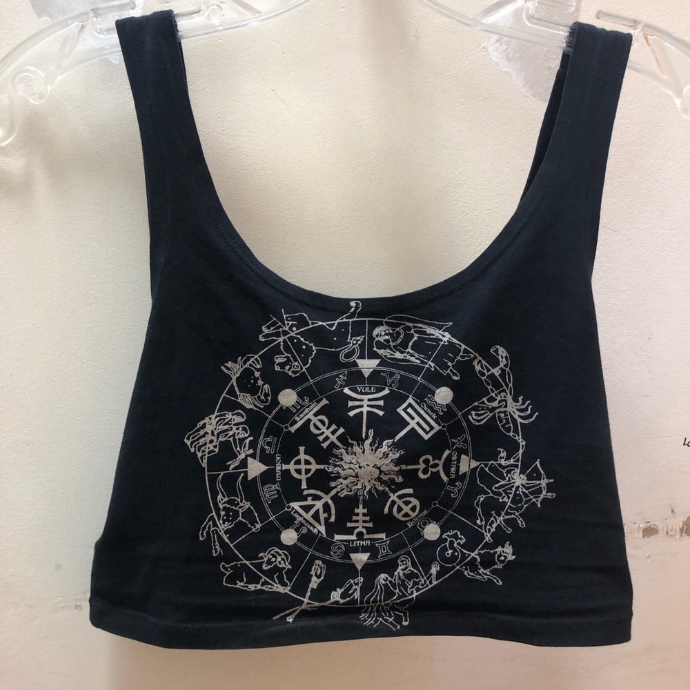 Out From Under Astrology Crop Top